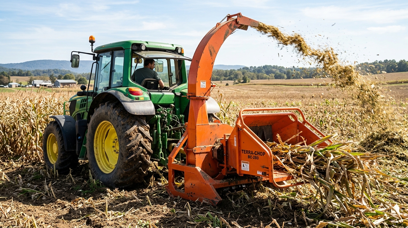 Biomass Cutter – Tractor Driven